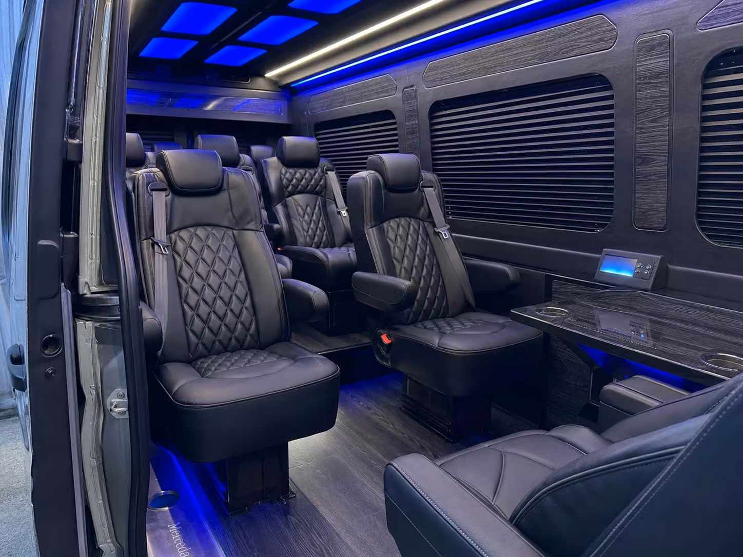 sprinter van transportation for groups and events across peachtree corners